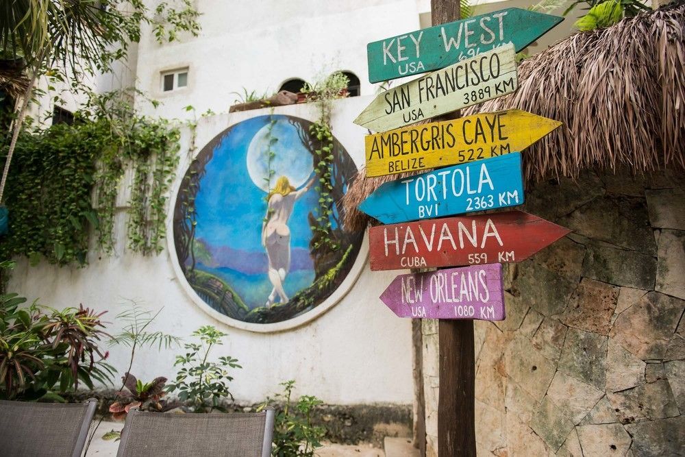 Luna Blue Hotel Playa Del Carmen Eksteriør bilde